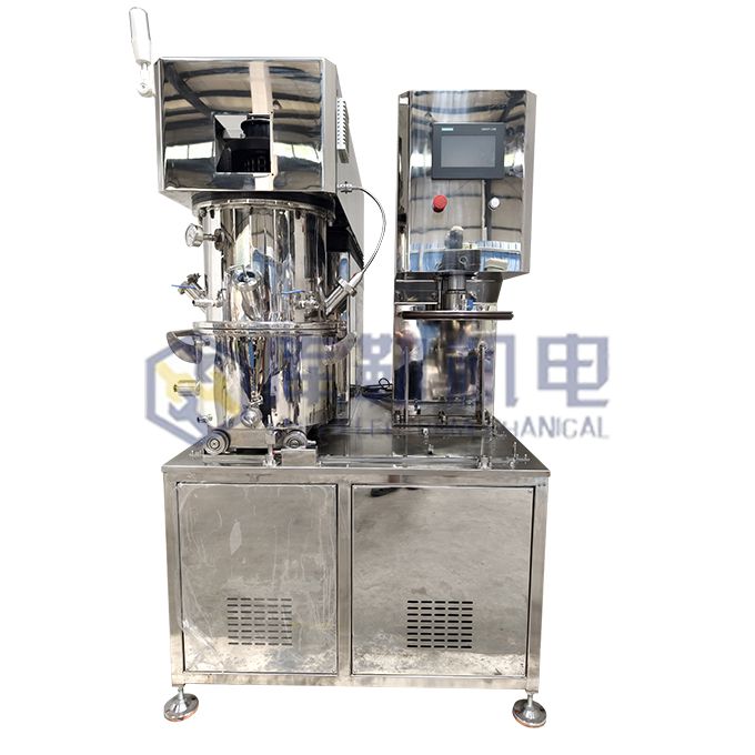 20L不銹鋼雙行星真空攪拌壓料一體機